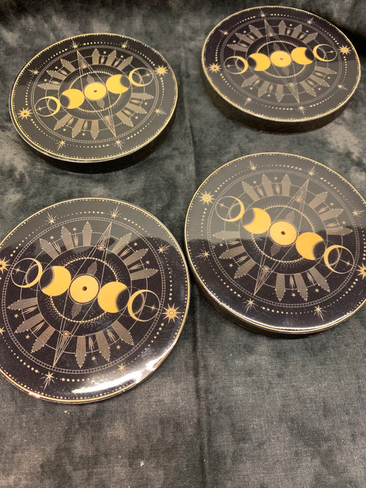 Triple Goddess Incense holder