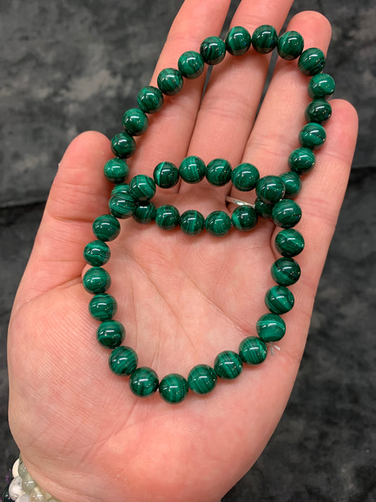 Malachite 8mm bracelet