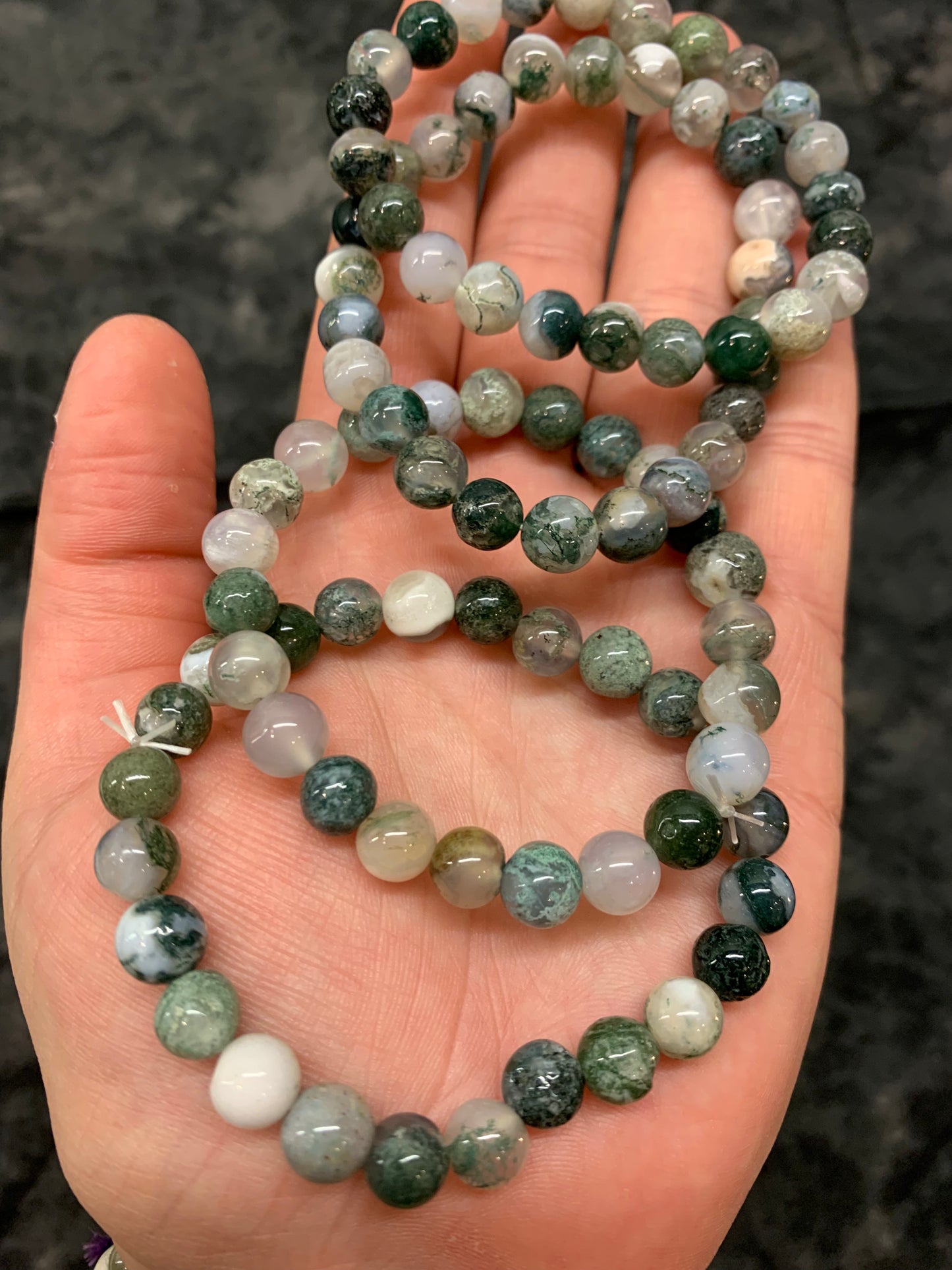 Tree Agate 8mm