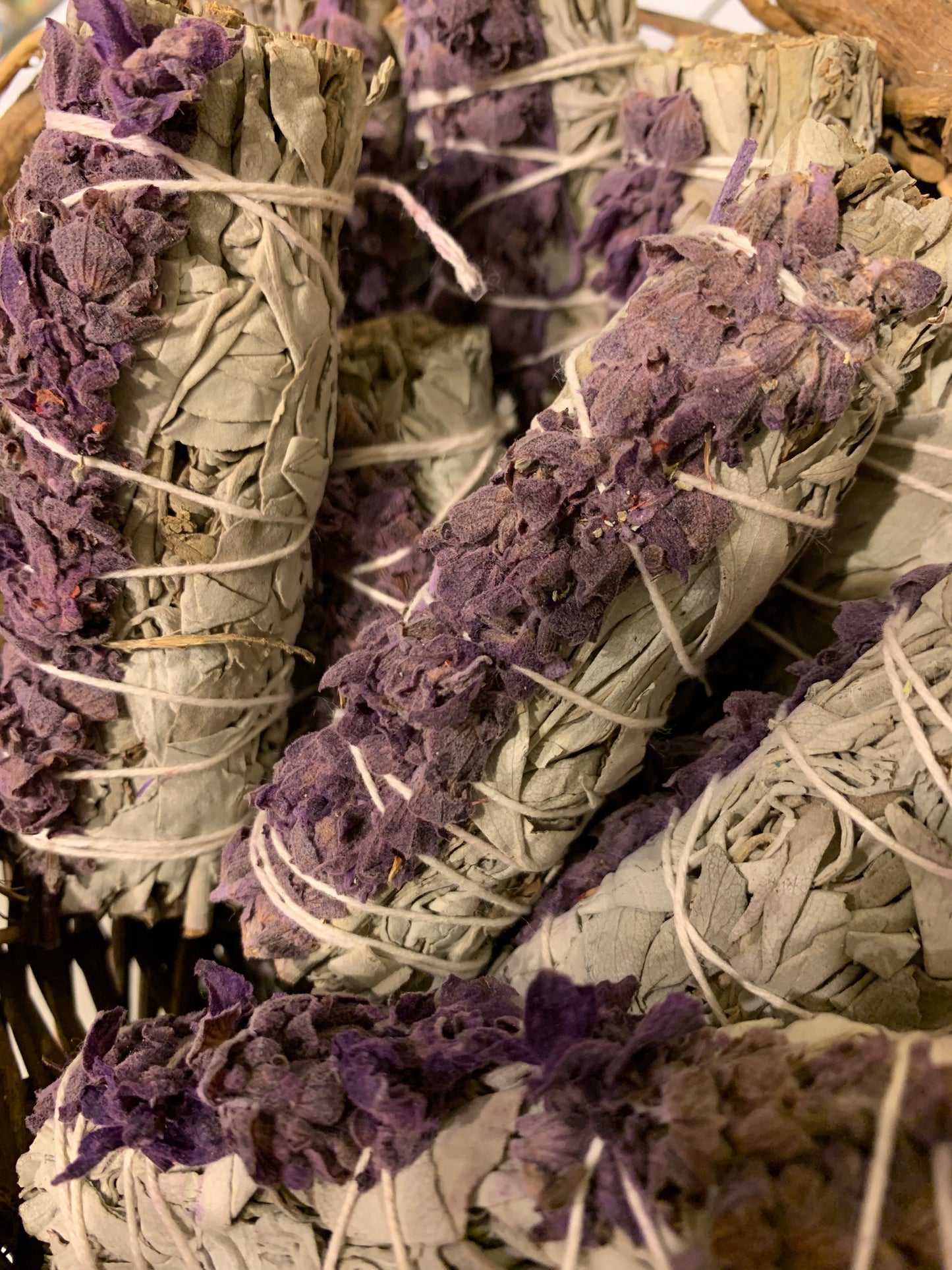 Lavender + White Sage Smudge