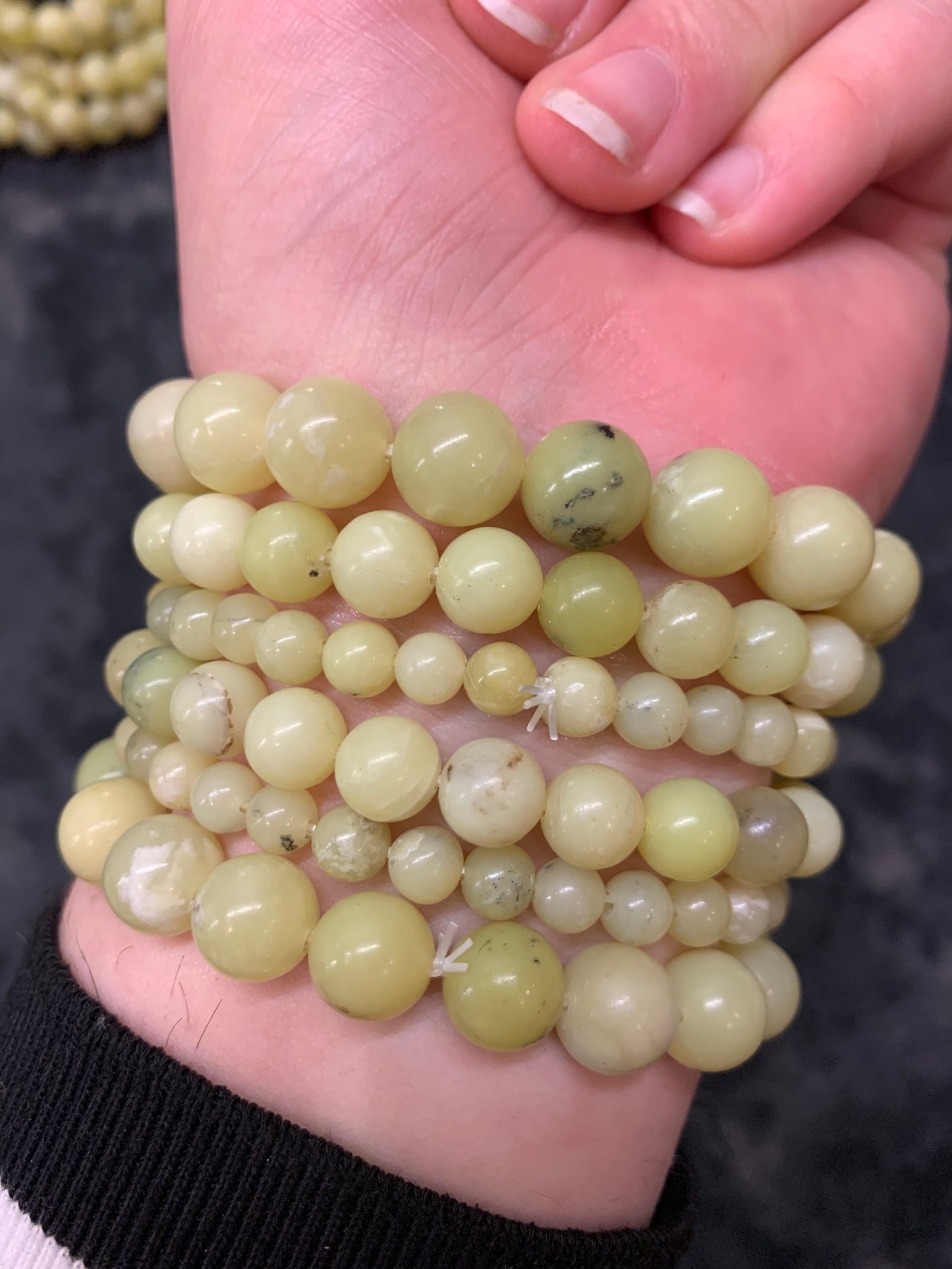 Peridot bracelet