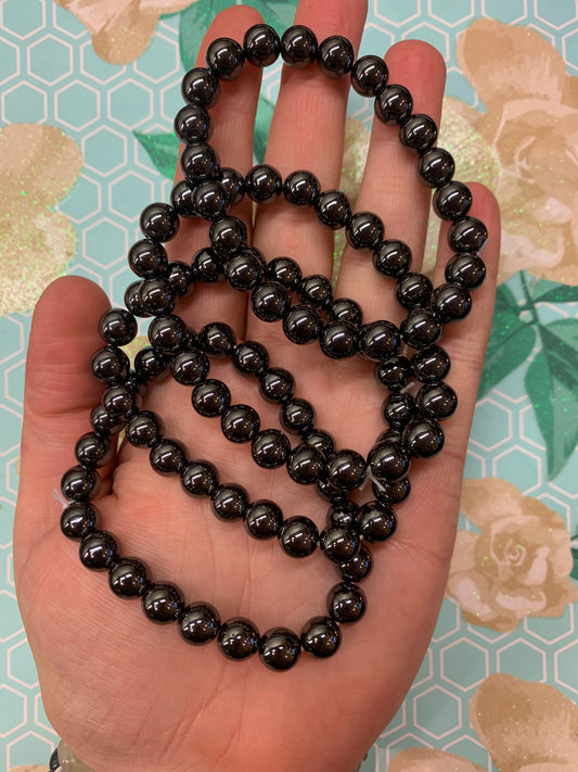 Hematite 8mm bracelet