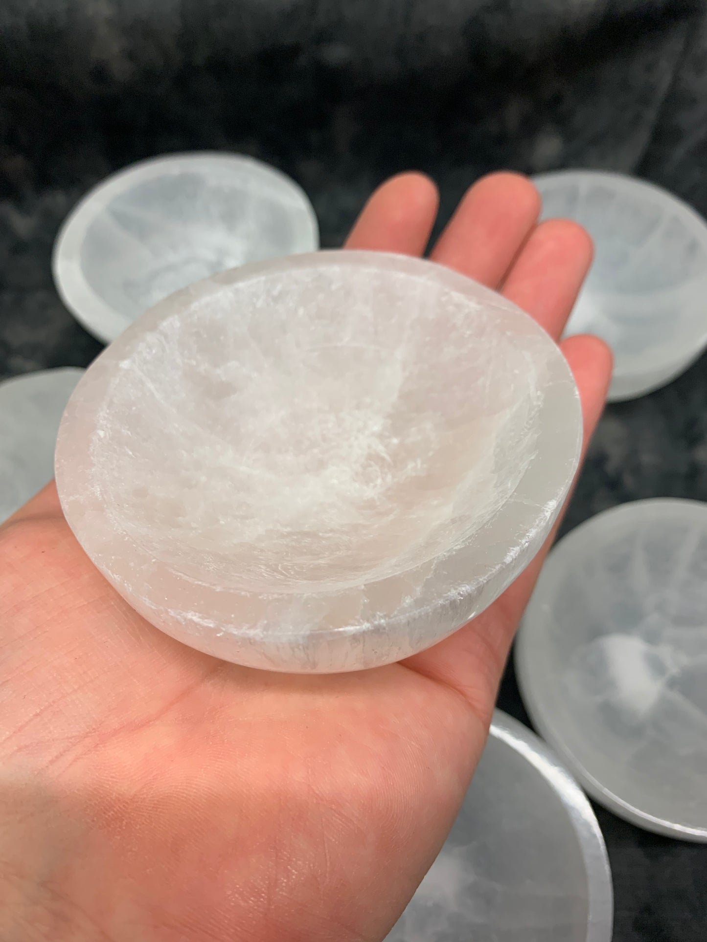 Selenite charging bowl - 3”