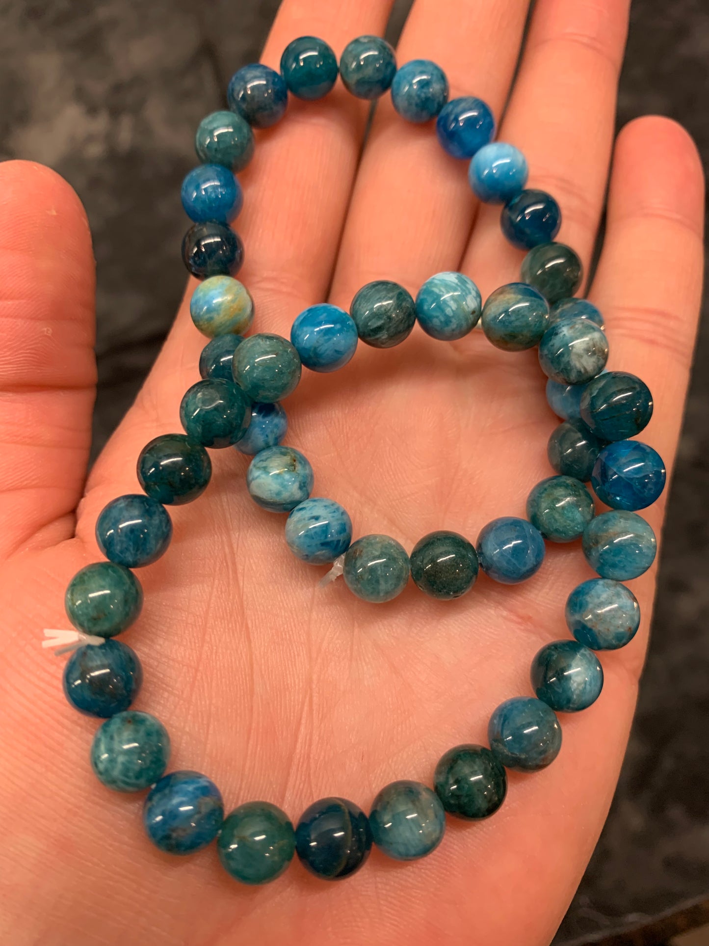 Apatite 8mm bracelet