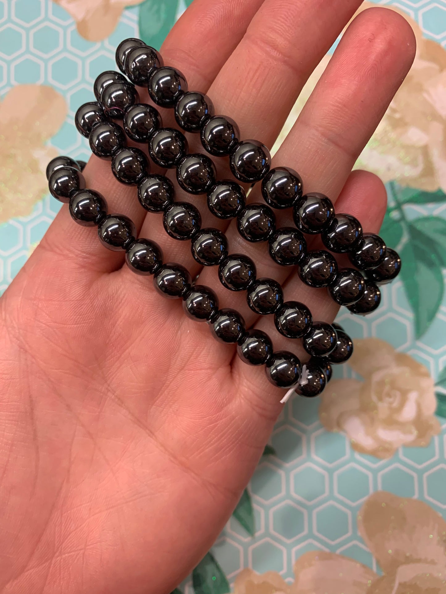 Hematite 8mm bracelet